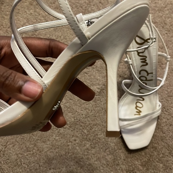GUC  SAM EDELMAN STRAPPY HEELS !! Size 9. - Picture 9 of 11